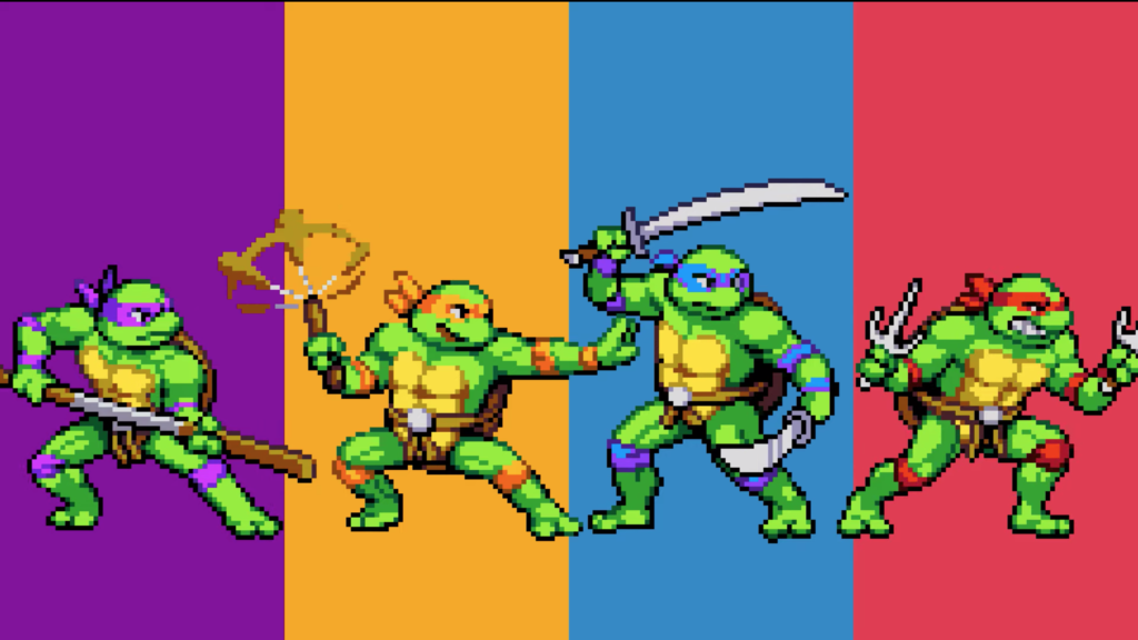 die besten RetroGaming-Spiele - Ninja Turtle