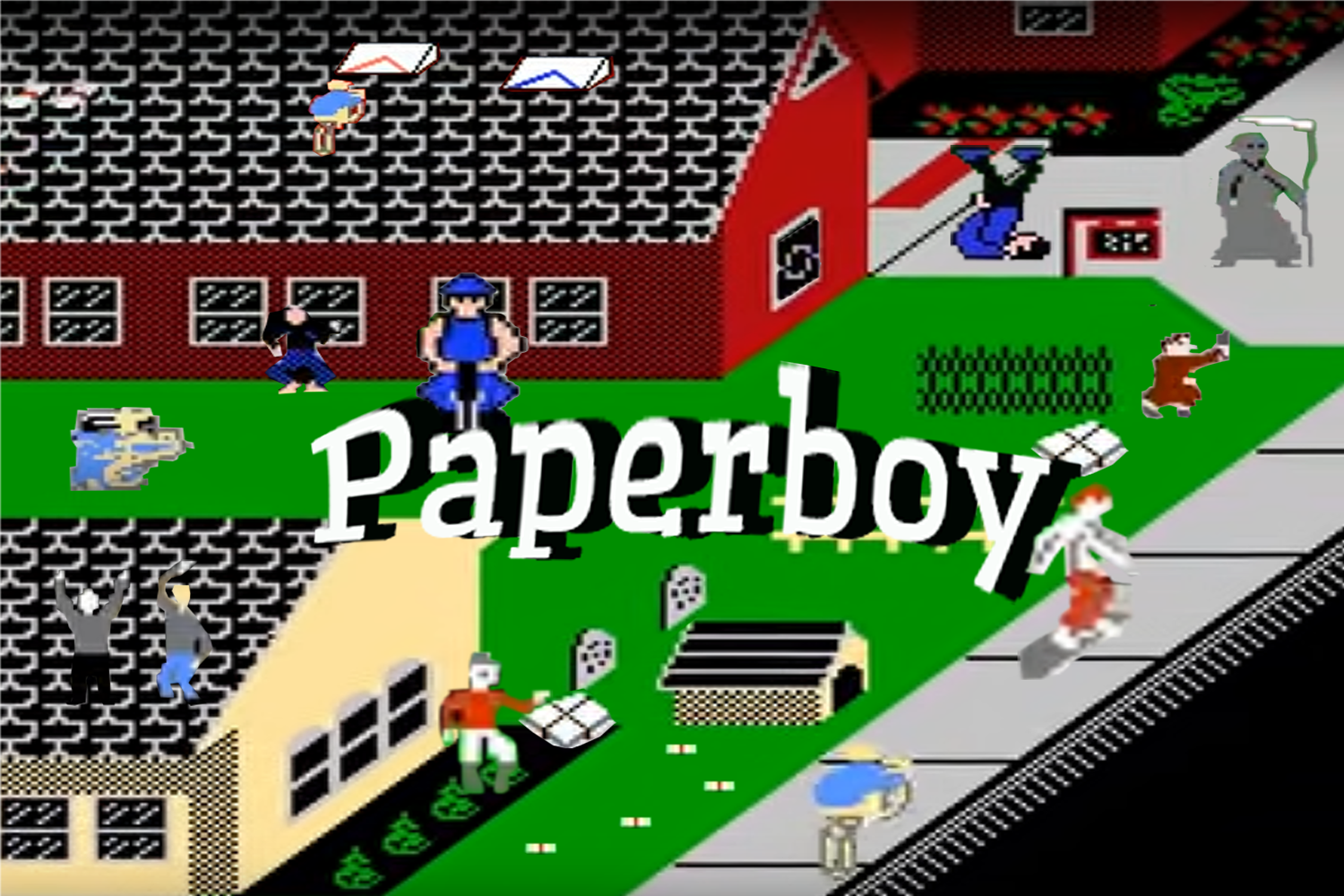"Paperboy" en une image